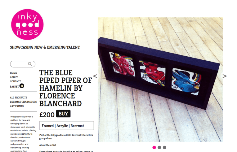 Beermat character show piece