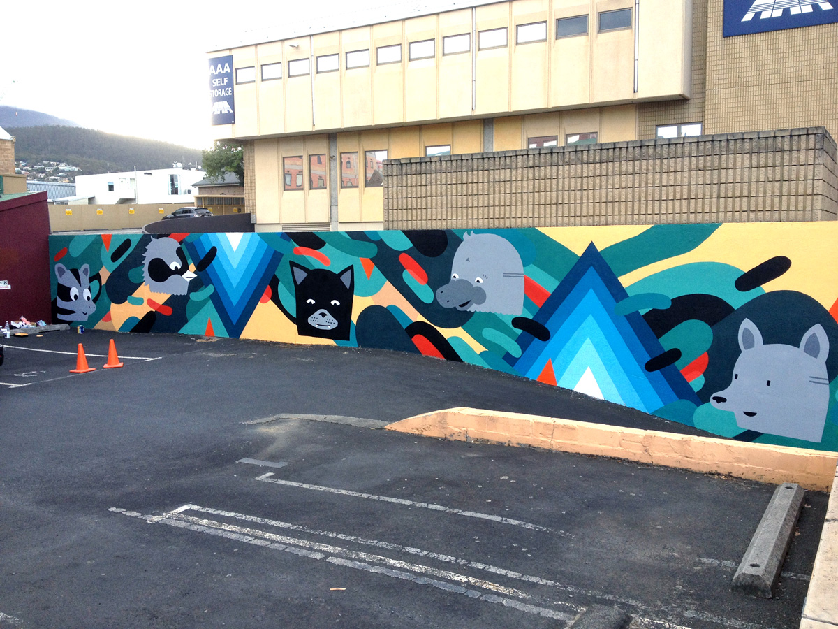 Painting by Florence Blanchard